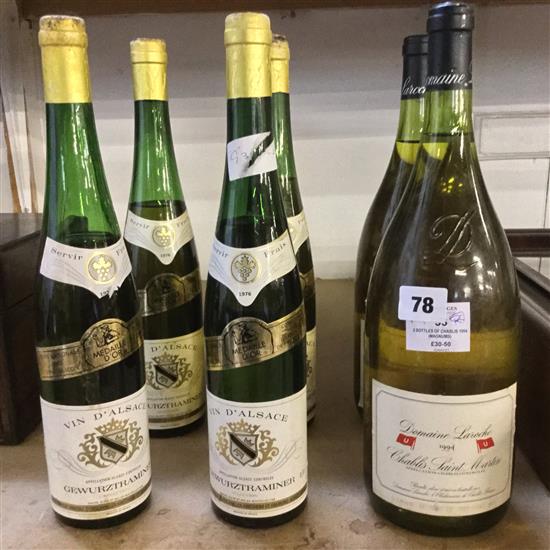 2 bottles of Chablis 1994 (magnums)